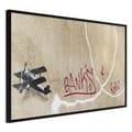 Miniatyrbild 1 av 11: Inramad Poster / Tavla - Banksy: Love Plane
