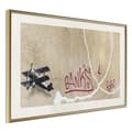 Miniatyrbild 9 av 11: Inramad Poster / Tavla - Banksy: Love Plane