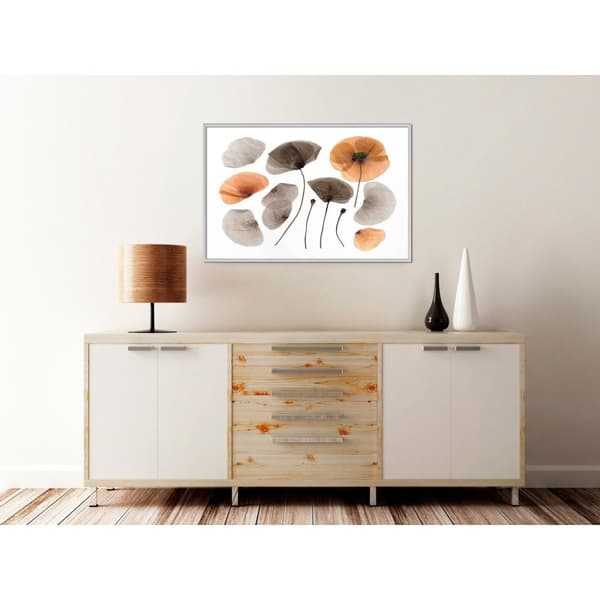 Inramad Poster / Tavla - Dried Poppies