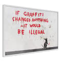 Miniatyrbild 1 av 11: Inramad Poster / Tavla - Banksy: If Graffiti Changed Anything