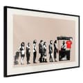 Miniatyrbild 4 av 11: Inramad Poster / Tavla - Banksy: Festival