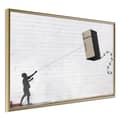 Miniatyrbild 1 av 11: Inramad Poster / Tavla - Banksy: Fridge Kite