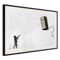Miniatyrbild 4 av 11: Inramad Poster / Tavla - Banksy: Fridge Kite