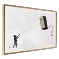 Miniatyrbild 9 av 11: Inramad Poster / Tavla - Banksy: Fridge Kite