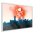 Miniatyrbild 1 av 11: Inramad Poster / Tavla - Inscription Above the City