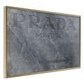Miniatyrbild 1 av 11: Inramad Poster / Tavla - Prada (Grey)