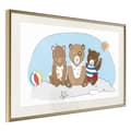 Miniatyrbild 9 av 11: Inramad Poster / Tavla - Holidays at the Seaside
