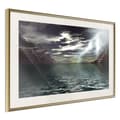 Miniatyrbild 9 av 11: Inramad Poster / Tavla - Storm over the Canyon