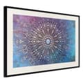 Miniatyrbild 4 av 11: Inramad Poster / Tavla - Blue and Pink Mandala