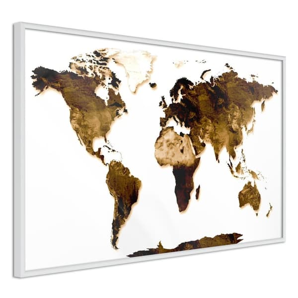 Inramad Poster / Tavla - Our World