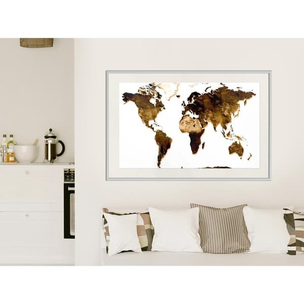 Inramad Poster / Tavla - Our World