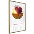 Miniatyrbild 1 av 11: Inramad Poster / Tavla - Heart Tree II