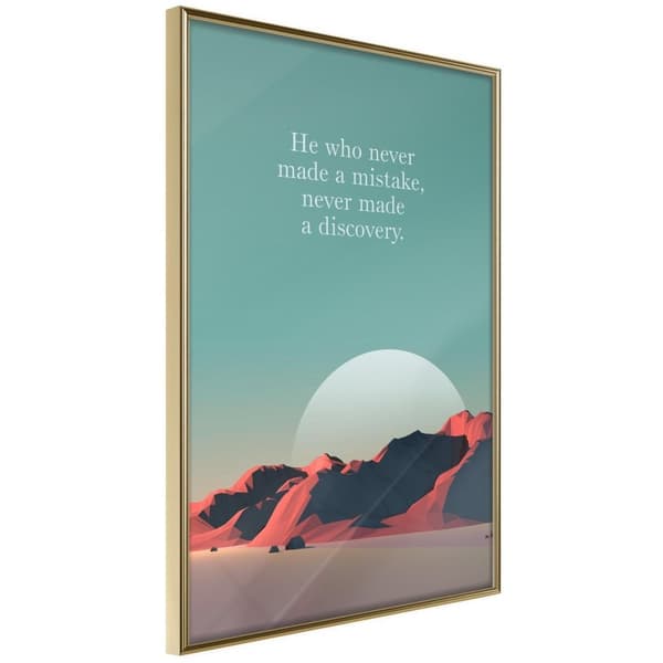 Inramad Poster / Tavla - Discovery