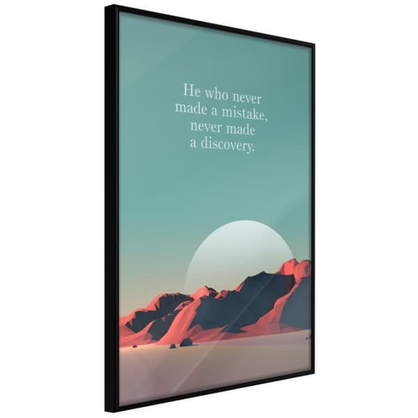 Inramad Poster / Tavla - Discovery
