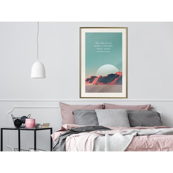Inramad Poster / Tavla - Discovery
