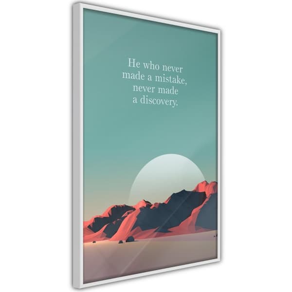 Inramad Poster / Tavla - Discovery