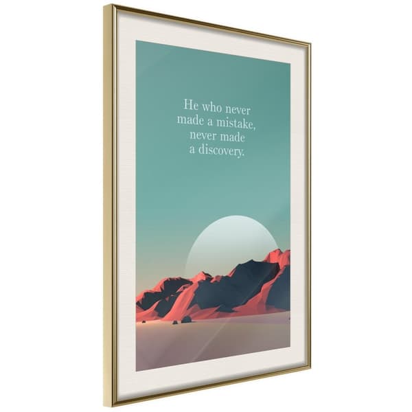 Inramad Poster / Tavla - Discovery
