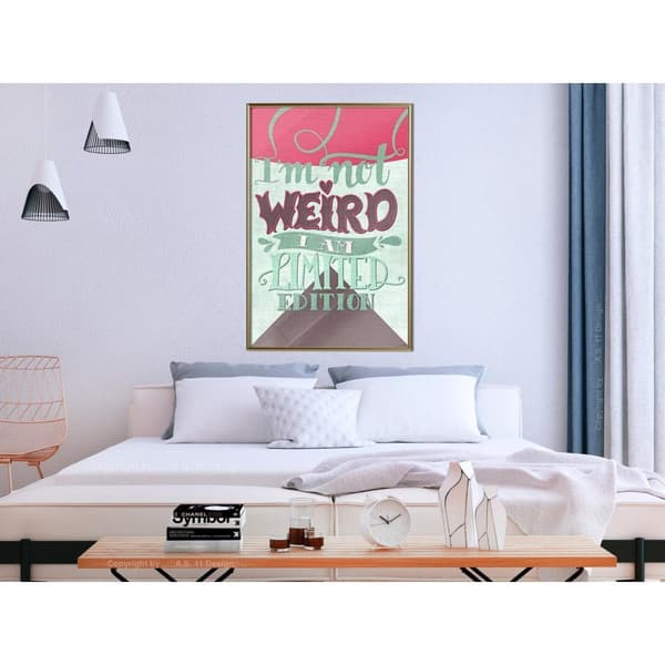 Inramad Poster / Tavla - Limited Edition
