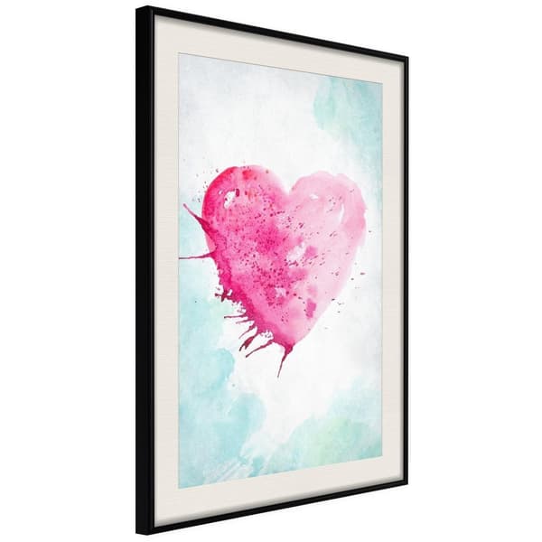 Inramad Poster / Tavla - Symbol Of Love