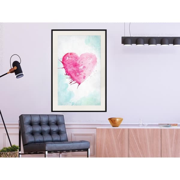 Inramad Poster / Tavla - Symbol Of Love