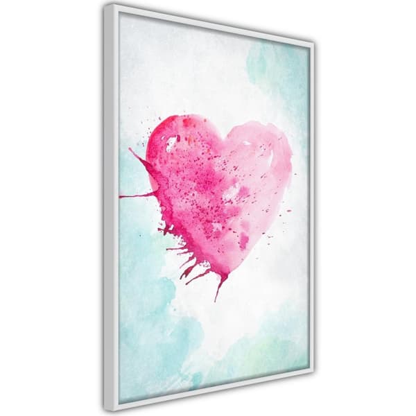 Inramad Poster / Tavla - Symbol Of Love