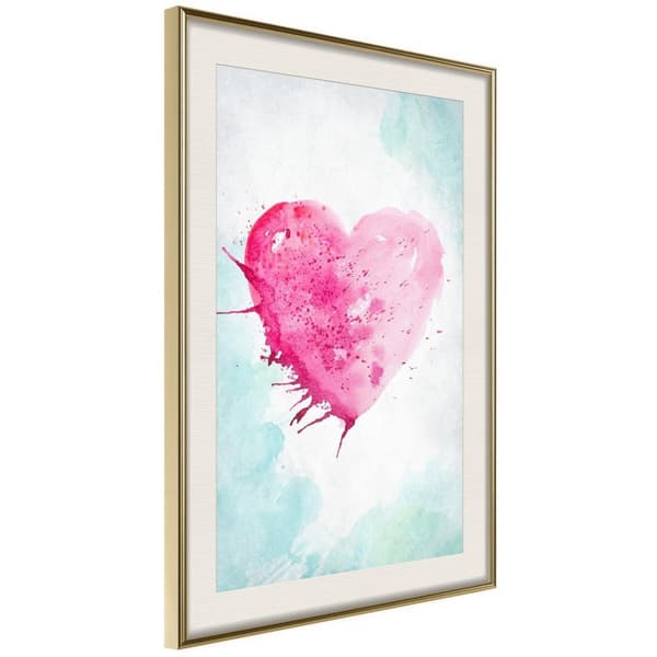 Inramad Poster / Tavla - Symbol Of Love