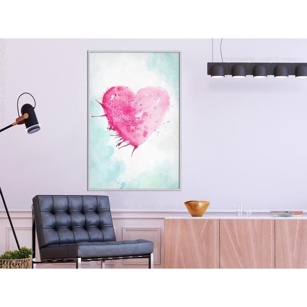 Inramad Poster / Tavla - Symbol Of Love