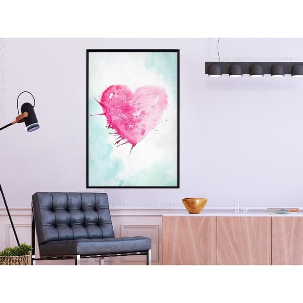 Inramad Poster / Tavla - Symbol Of Love