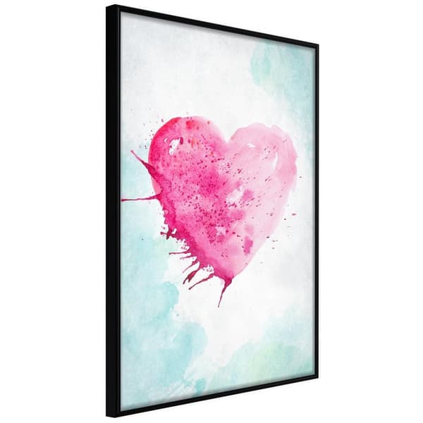 Inramad Poster / Tavla - Symbol Of Love