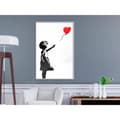 Miniatyrbild 10 av 11: Inramad Poster / Tavla - Banksy: Girl with Balloon I