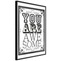 Miniatyrbild 1 av 11: Inramad Poster / Tavla - You Are Awesome