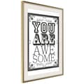 Miniatyrbild 9 av 11: Inramad Poster / Tavla - You Are Awesome