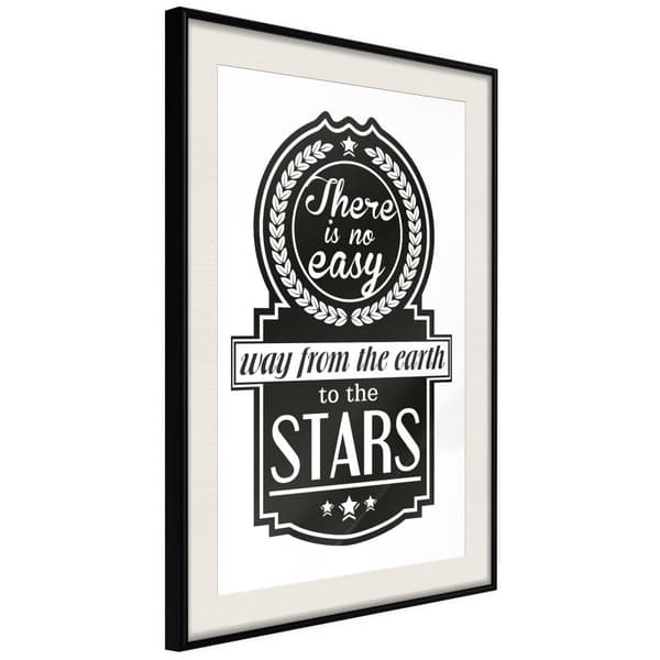 Inramad Poster / Tavla - Way to the Stars