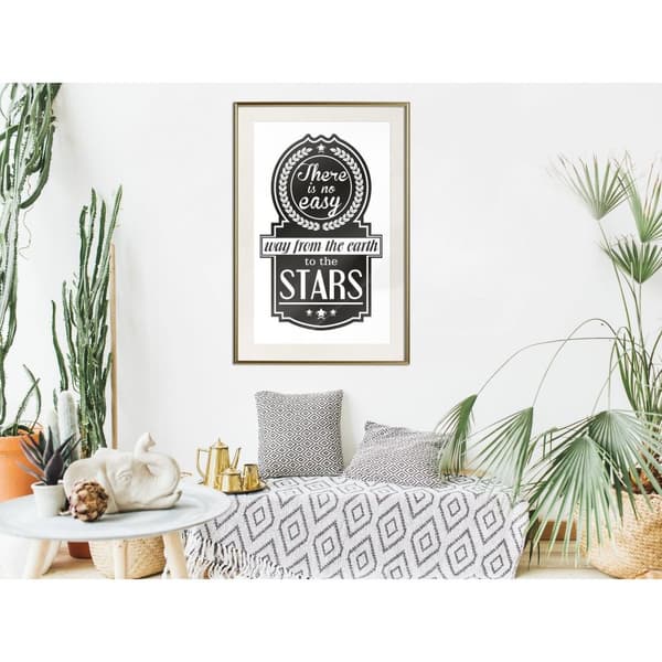 Inramad Poster / Tavla - Way to the Stars