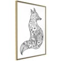 Miniatyrbild 1 av 11: Inramad Poster / Tavla - Openwork Fox