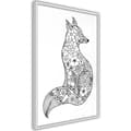 Miniatyrbild 8 av 11: Inramad Poster / Tavla - Openwork Fox