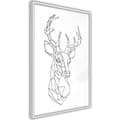 Miniatyrbild 8 av 11: Inramad Poster / Tavla - Minimalist Deer