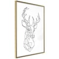 Miniatyrbild 1 av 11: Inramad Poster / Tavla - Minimalist Deer