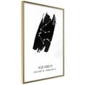 Miniatyrbild 1 av 11: Inramad Poster / Tavla - Zodiac: Aquarius I