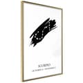 Miniatyrbild 1 av 11: Inramad Poster / Tavla - Zodiac: Scorpio I
