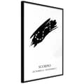 Miniatyrbild 1 av 11: Inramad Poster / Tavla - Zodiac: Scorpio I