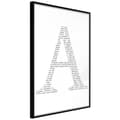 Miniatyrbild 1 av 11: Inramad Poster / Tavla - Capital A