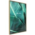 Miniatyrbild 1 av 11: Inramad Poster / Tavla - Banana Leaves with a Message (Green)