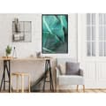 Miniatyrbild 2 av 11: Inramad Poster / Tavla - Banana Leaves with a Message (Green)