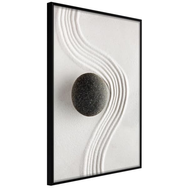 Inramad Poster / Tavla - Zen Garden