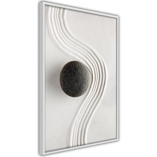 Inramad Poster / Tavla - Zen Garden