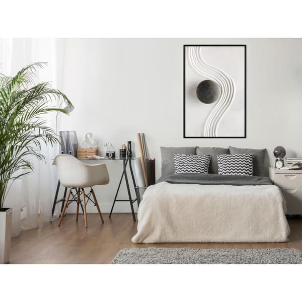 Inramad Poster / Tavla - Zen Garden