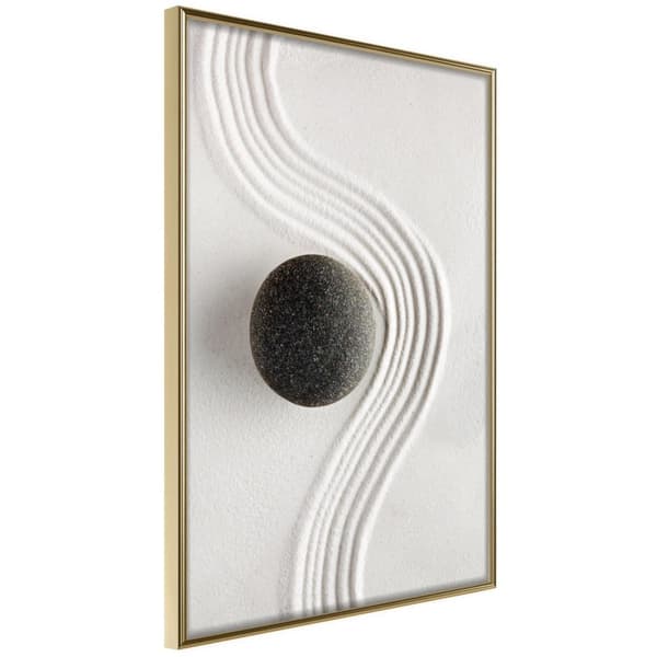 Inramad Poster / Tavla - Zen Garden