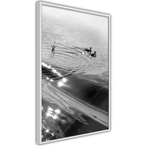 Inramad Poster / Tavla - Texture of Water