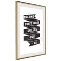 Miniatyrbild 9 av 11: Inramad Poster / Tavla - Dreams Don't Come True on Their Own II